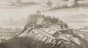 John Slezer, North-East View of Edinburgh Castle, 1693 @ http://maps.nls.uk Slezer castle