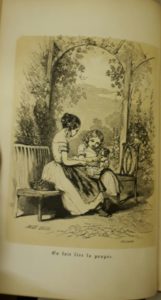 La Poupee garden illustration